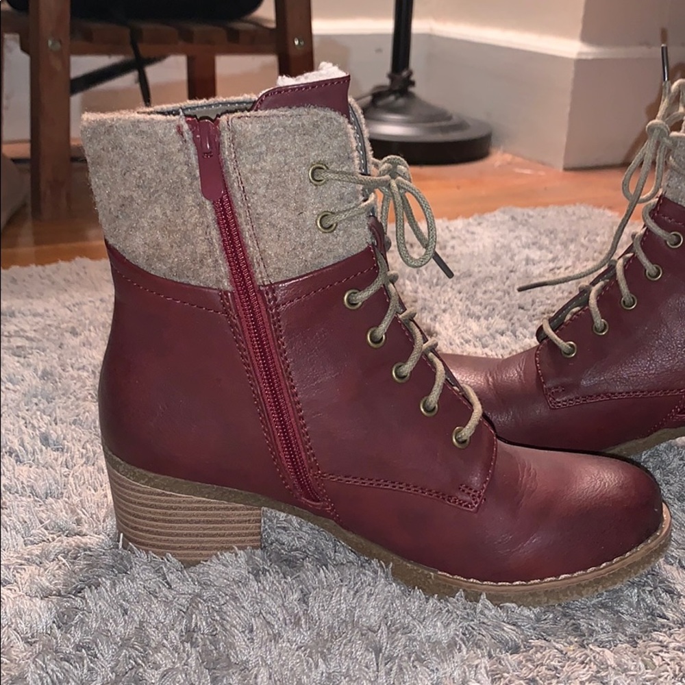 Lined Heeled Booties